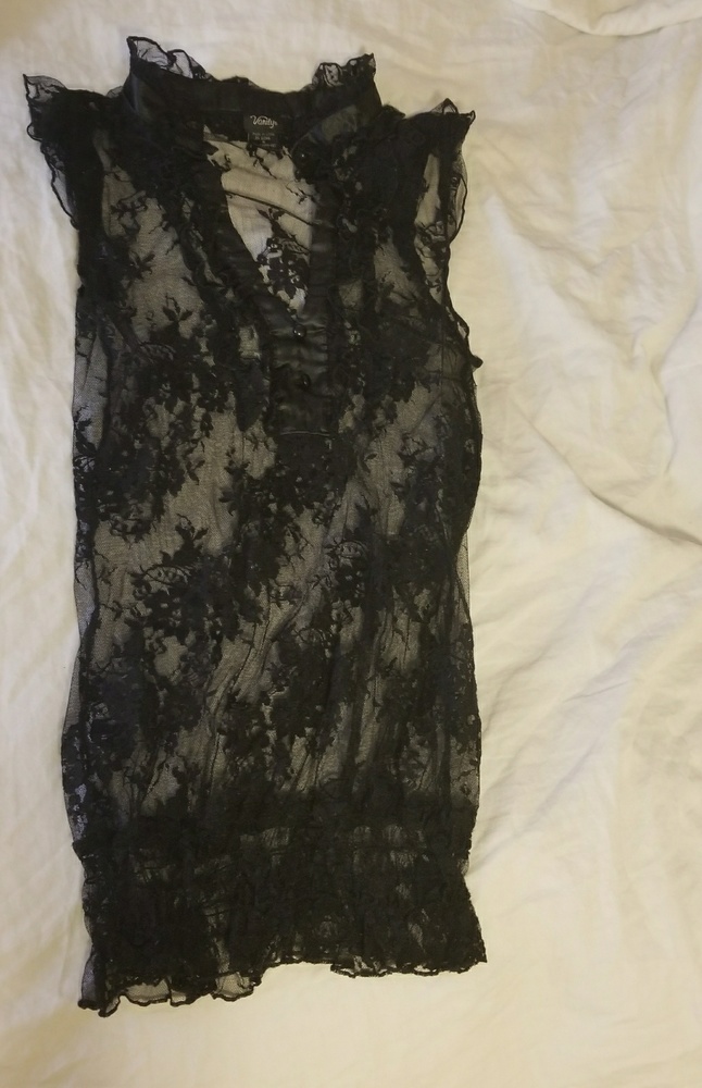 Black Lace Top